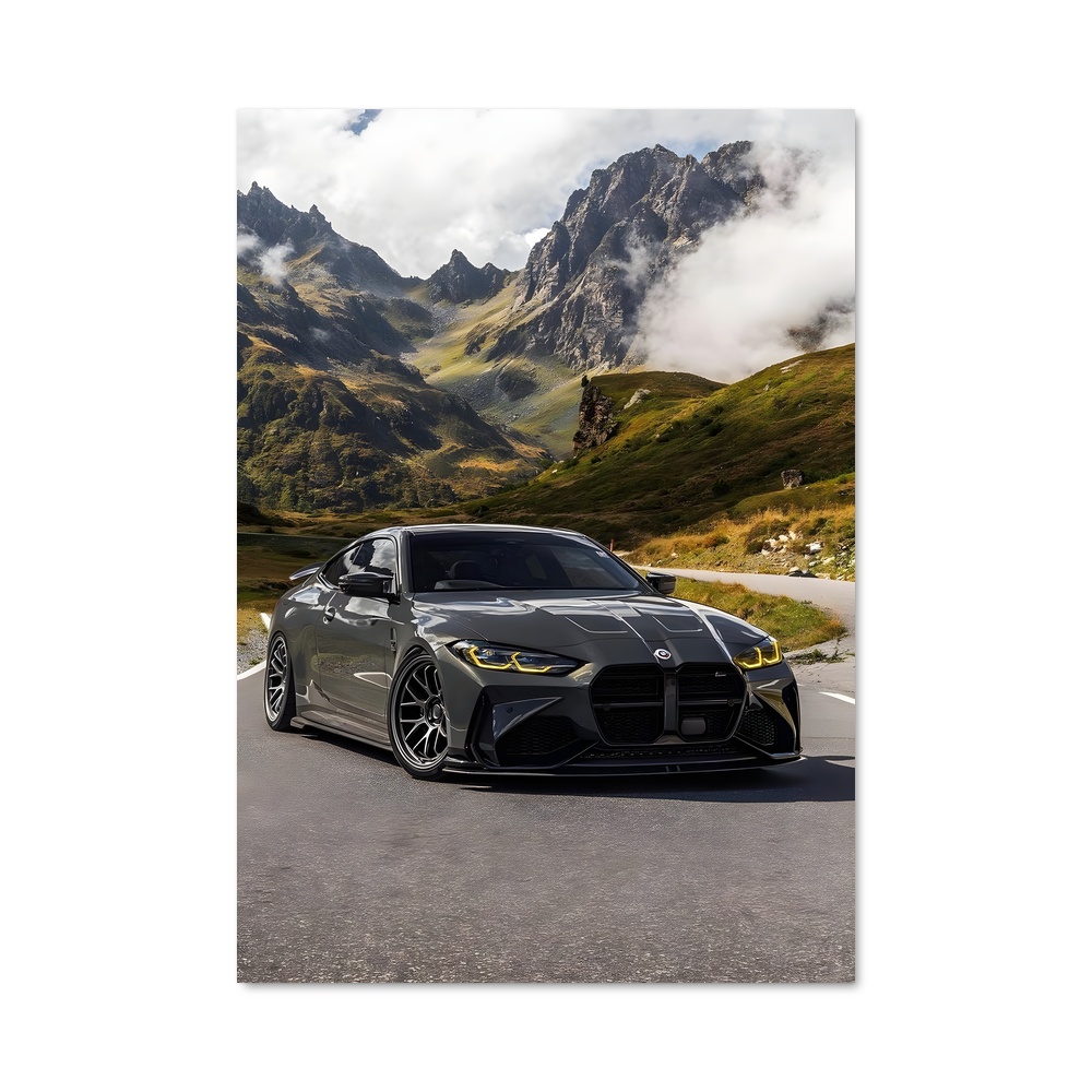 Poster competition de Vitesse – affiche BMW
